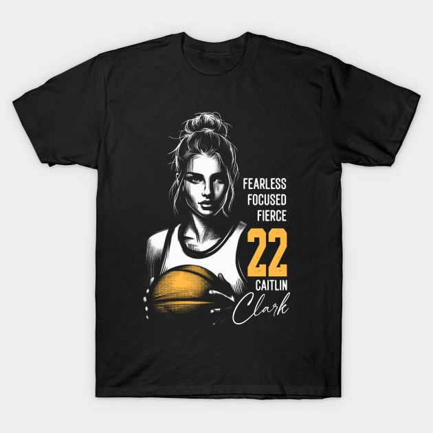 Caitlin Clark Power T-Shirt by BAJAJU